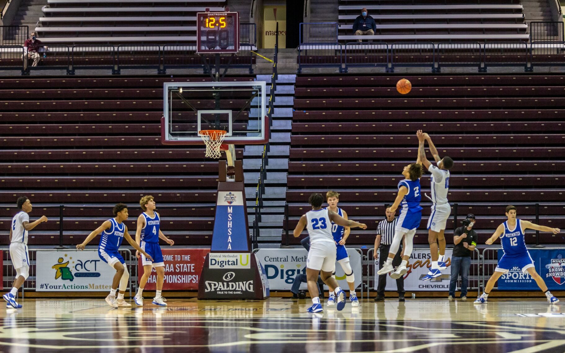 Vashon vs. Westminster boys basketball
